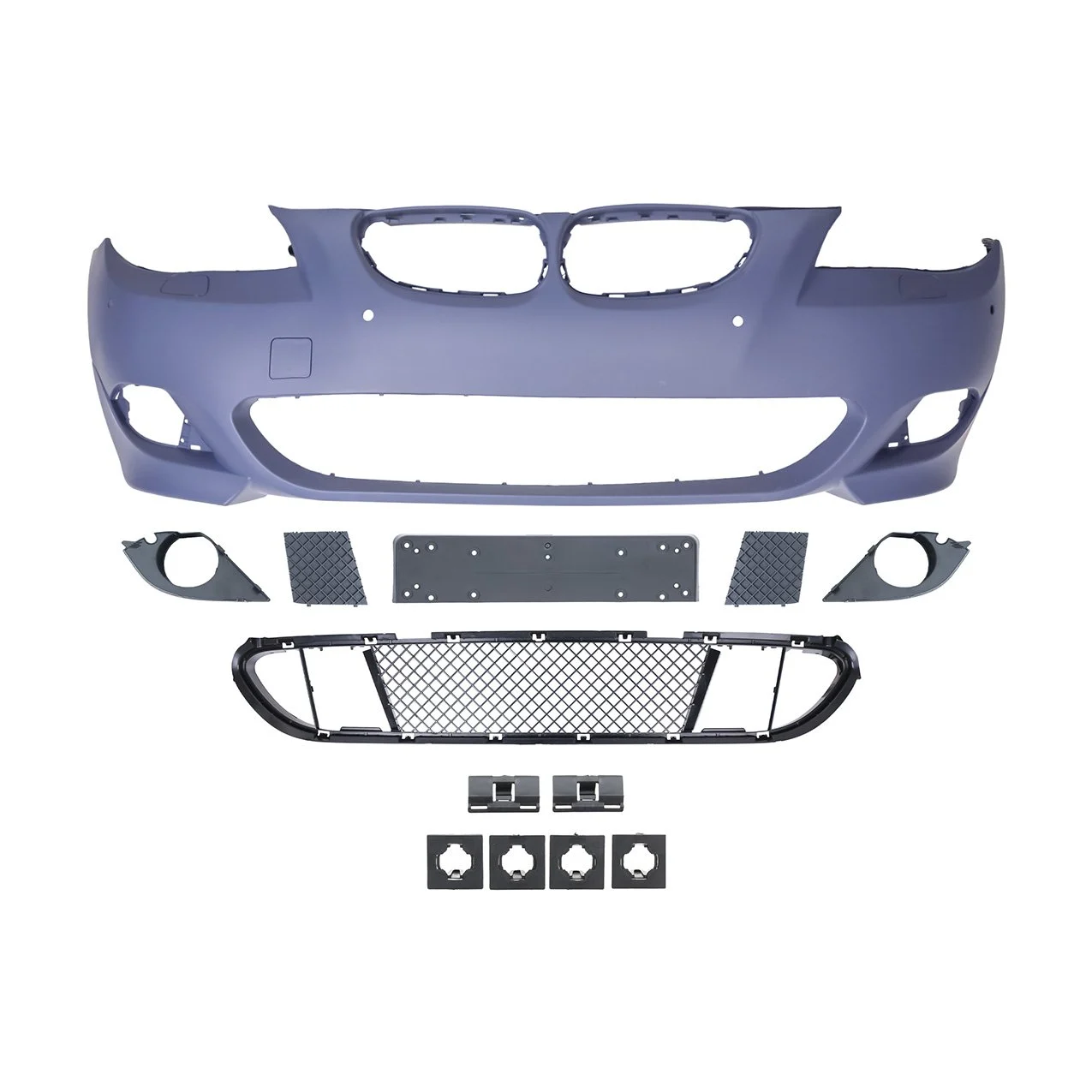 Bmw E60+LCI Ön M5 Tampon Dolu - PDCsiz | Far Yıkamalı | Sisli Tip | 2004-2010 | Wender